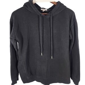 Garage Black Hoodie Sweatshirt Size Medium